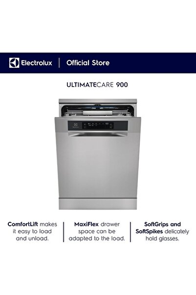Electrolux 13 Place Settings Freestanding Dishwasher ESC87300SX (Silver)