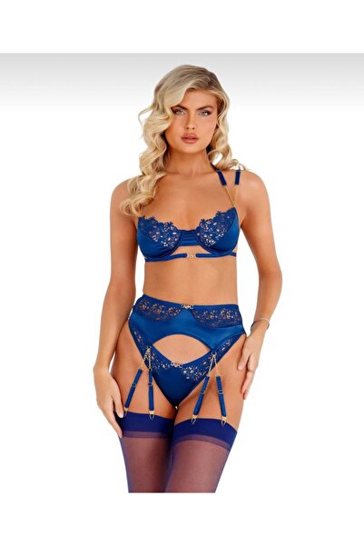 For Dreams Dantel Detaylı Jartiyer Takım