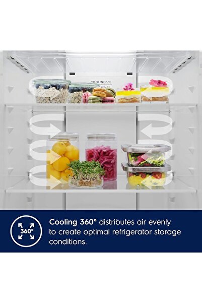 Electrolux 503L Top Mount Refrigerator ETM5002C-B — AI AutoSense, Inverter, No Frost