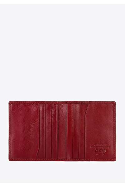 Wittchen Woman Leather Card Case Classic Small Red Leather