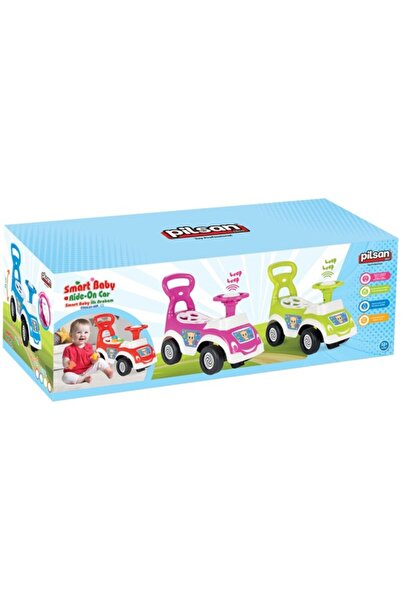 PİLSAN Blue children's car 1.5+ years - with backrest, horn and storage space