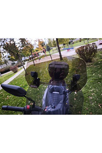 MASTERPOL FÜME Deflektör MODEL 2 Rüzgar Saptırıcı Siperlik Şeffaf Motor Camı ...