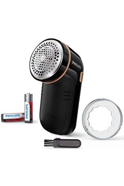 Philips Aparat de ras pentru țesături GC026/80, 8800 rpm, include 2 baterii A...