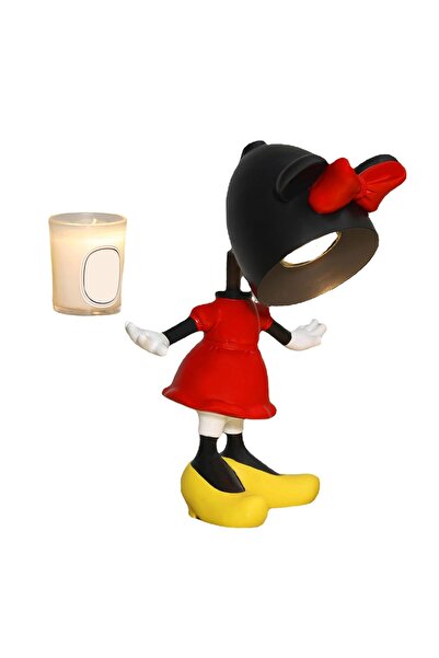 COOYA Candle Lamp, Candle Melting Lamp Dimmable Stable Flameless 220V for Desk for Wax (Timer Dimmer Switc