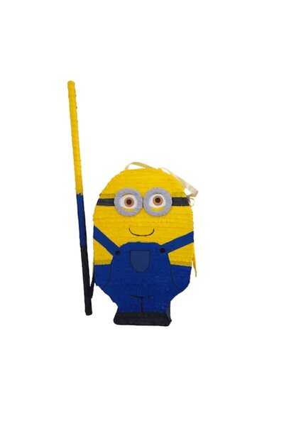 OEM Pinata model Minion, 45 cm, albastru/galben