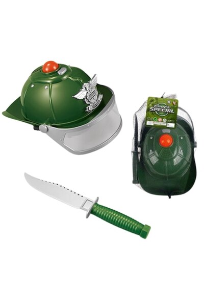 ProNice Military set with helmet and knife, ProNice, 53x25.5x5 cm