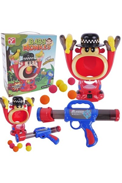 Import ProNice Set de tragere cu pistol și maimuță Strzelnicza, Import ProNic...