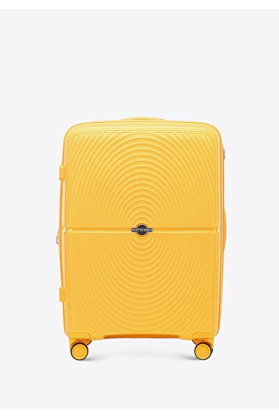 Wittchen Set de valiză bărbătească din polipropilenă cu cercuri galbene