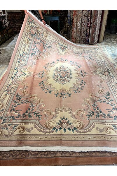 RD RAMAZAN DAĞ EL HALI SANATI El Dokuma Kabartmalı Çin Halısı 2 El Ebat 310x245