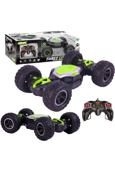 MAKSIK Mașină off-road cu telecomandă, 3.7V, 25x8x20cm, set cu baterie și telecomandă