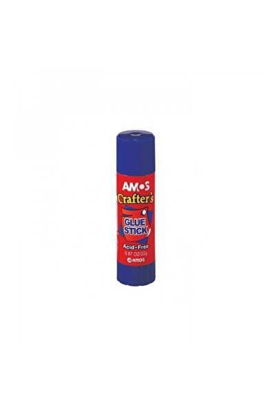 Amos Solid Glue Invisible, Crafter's Glue, 22 g, solvent-free, GSB22N