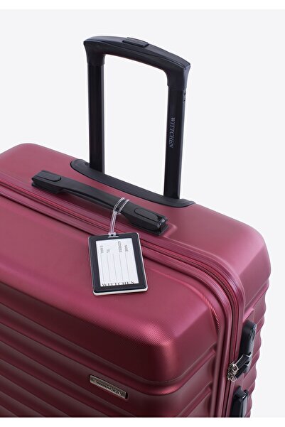 Wittchen Carcasă și ecuson de identitate mare pentru bărbați, din ABS, cu log...