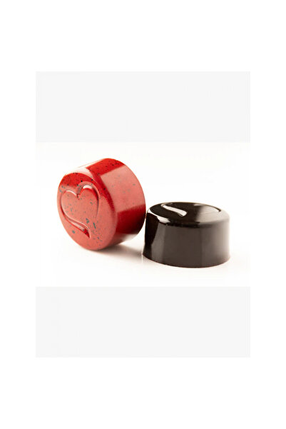 Greyas Polikarbon Yuvarlak Kalp Pralin Çikolata Kalıbı 12,5 gr | Cm-3843