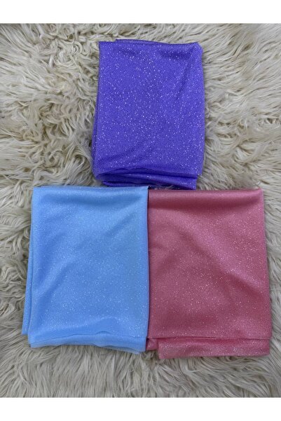 ALDIRA 3 Pcs Women's Silvery Silver Glittering Evening Dress Shawl