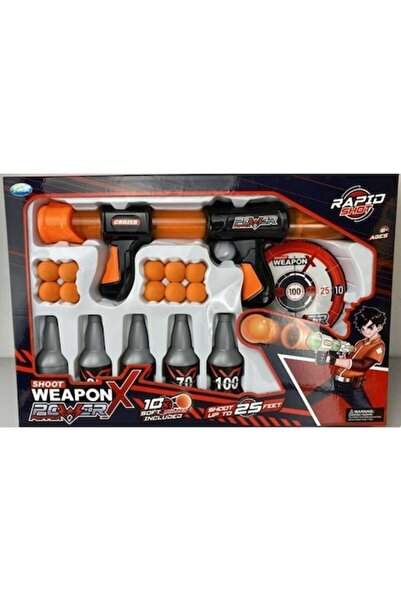 MAKSIK Set pistol de jucarie, Maksik, Plastic, Multicolor