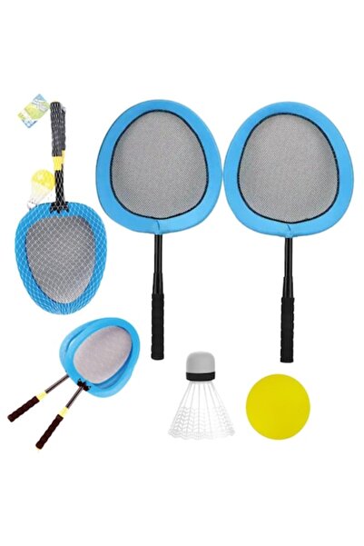 ProNice Set of 2 badminton rackets, ProNice, ball, shuttlecock, multicolor, 54.5 x 24.5 x 2.5 cm
