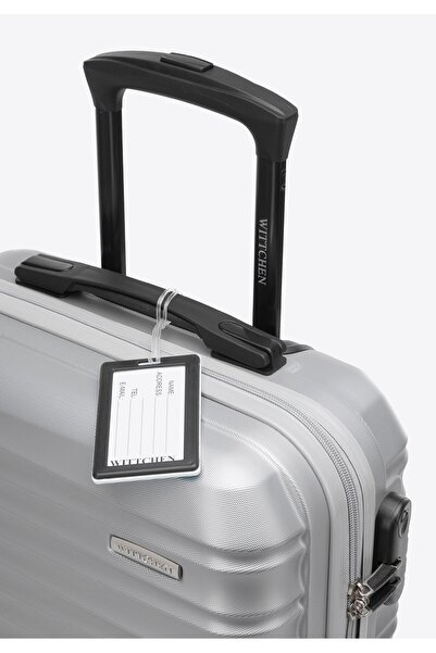 Wittchen Husă mică din ABS pentru bărbați - insignă de identificare cu logo g...