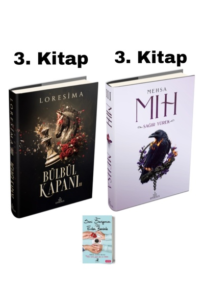 Ephesus Yayınları Bülbül Kapanı 3, Mıh 3 Loresima Mehsa 2 Kitap Ciltli Set