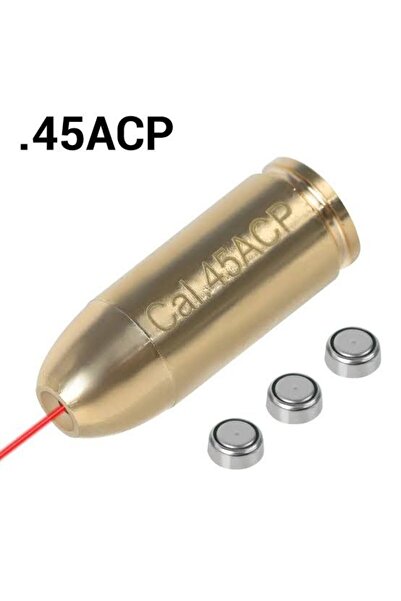 bahadırsilahcılık 45 ACP Lazer Bore Sighter Sıfırlama Aparatı