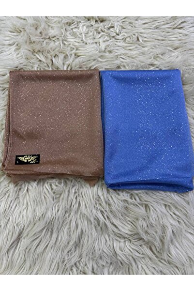 ALDAIYR 2 Pcs Women's Silvery Silver Glitter Evening Dress Shawl