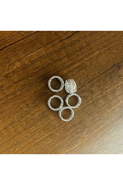 YASEMİN KAPLAN Bohemian Rasta Hair Accessory Rings