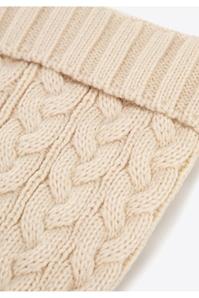 Wittchen Women's Acrylic Braided Hat Cream Acrylic