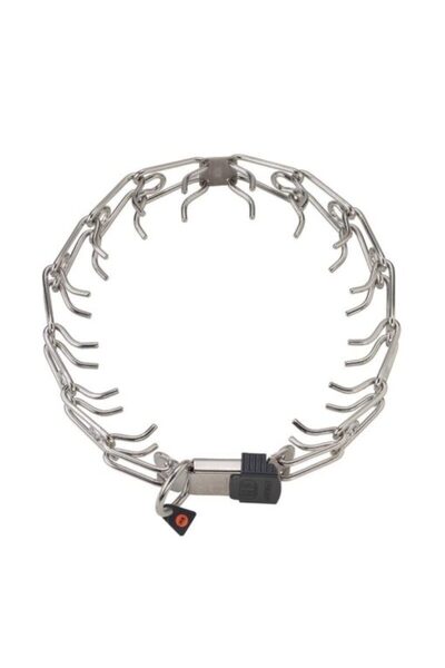 Sprenger Zgardă de dresaj micro din oțel inoxidabil cu eliberare rapidă Herma...