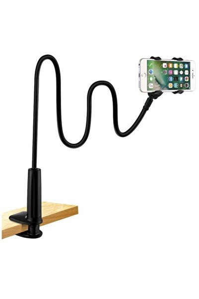 Generic حامل هاتف خلوي عالمي من Waves-Digital بمشبك مرن على شكل عنق الإوزة (أ...