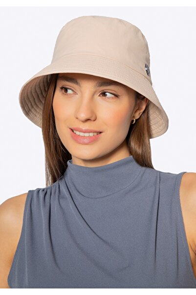 Wittchen Pălărie tip găleată din nailon pentru bărbați, bej, nailon bej