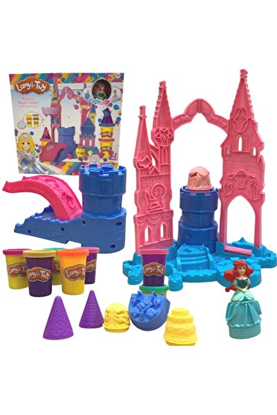 Import ProNice Set castel prințesă cu lut modelabil, Import ProNice, 32,8x32,...