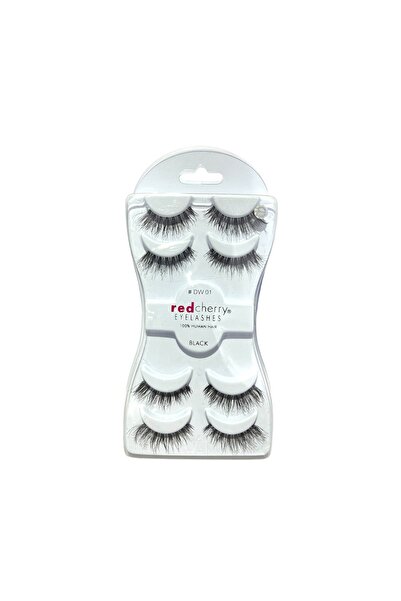 Red Cherry مجموعة الرموش الطبيعية، DW 01