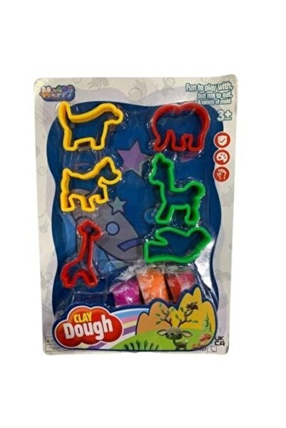 MAKSIK Set de plastilină cu matrițe