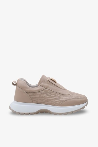 İNNABUTİKK Pantofi sport cu talpă groasă pentru femei Eliora, culoare nurcă