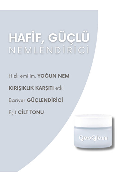 GOOGLOW Arındırıcı, Aydınlatıcı Peeling&Su Bazlı, Bariyer Güçlendirici, Nemlendirici Krem | Avantajlı İkili