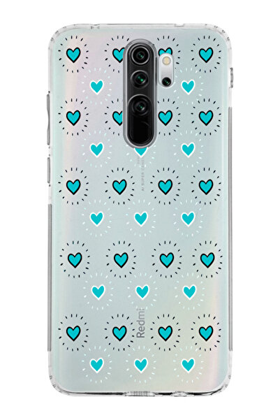Elorakılıf Xiaomi Redmi Note 8 Pro Uyumlu Baskılı Yumuşak Silikon Şeffaf Tele...