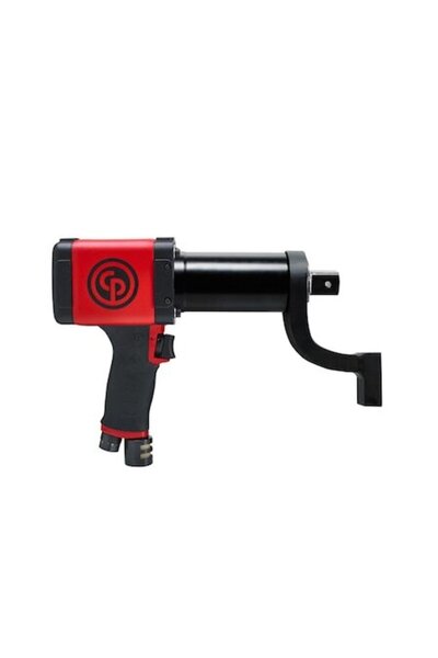 CHICAGO PNEUMATIC Pneumatic controlled torque screwdriver, pistol type, 3/8" air inlet, 1" square head, torque range 7