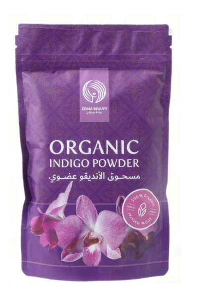 ZEINA BEAUTY مسحوق النيلي العضوي من زينة بيوتي 100 غرام
