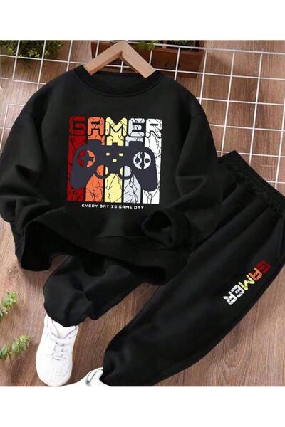 No Plan SET DE PANTALONI DE SPORT IMPRIMATI ALTÜST GAMER PENTRU BĂIEȚI