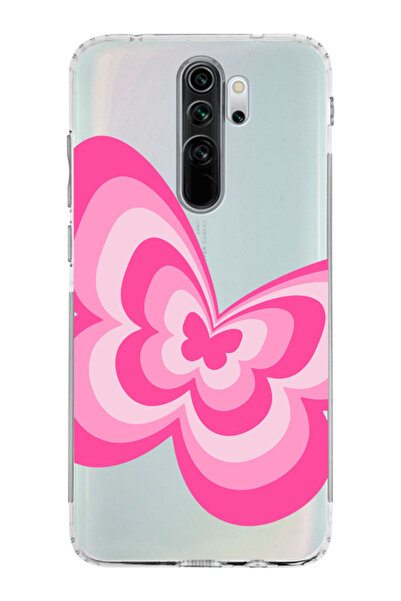 Elorakılıf Xiaomi Redmi Note 8 Pro Uyumlu Baskılı Yumuşak Silikon Şeffaf Tele...