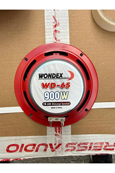 wondex Wd-65 Çifti 1800wat-200w Rms 16 Cm Oto Midrange Hoparlör