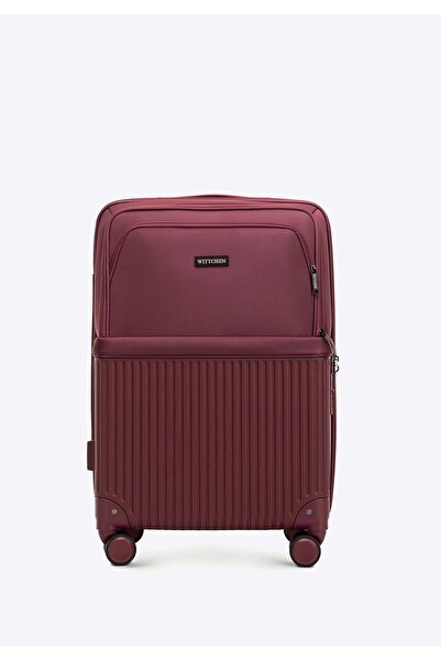 Wittchen Set bagaje bărbătești din ABS și nailon, culoare vișinie, ABS vișinie