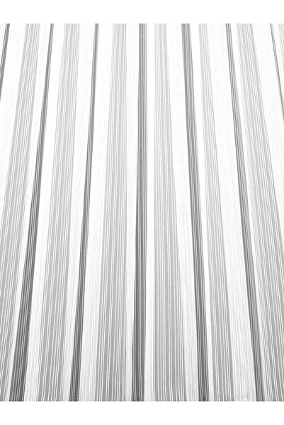 Perle Modern Çizgili Tül Perde • 1/3 Sık Pileli • Ütü Gerektirmez • Binlerce Evin Tercihi