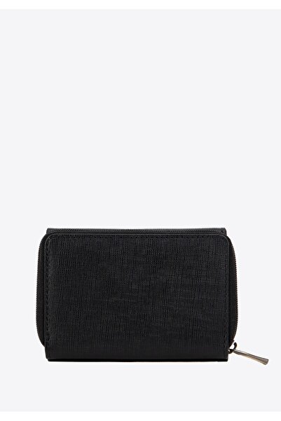 Wittchen Women's Saffiano Leather Wallet Black Leather