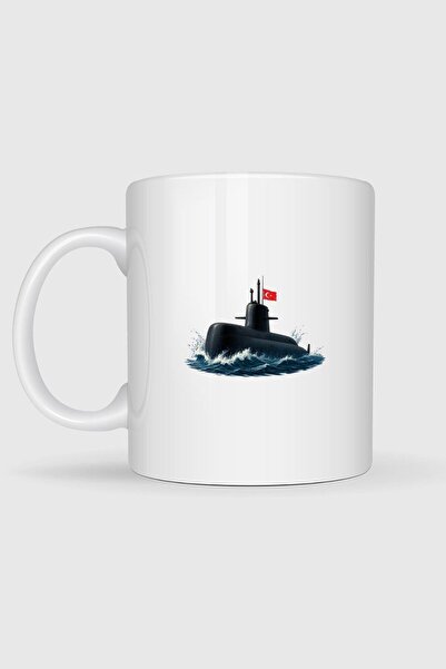Bahriyeli Collection Tcg Hızırreis Submarine Design Mug