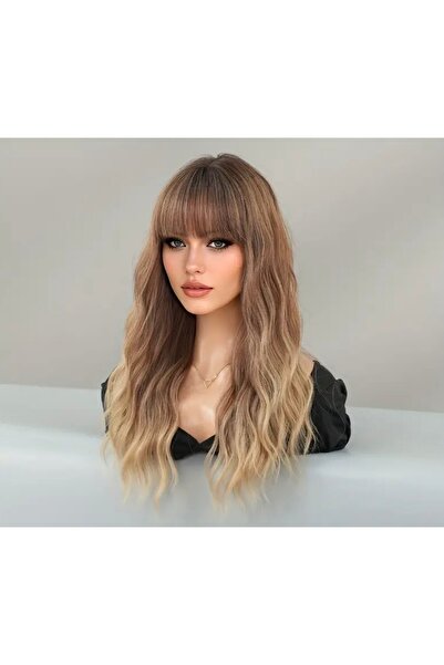 favorim peruk Luxury yeni sezon gerçek saç dokusunda ombreli peruk