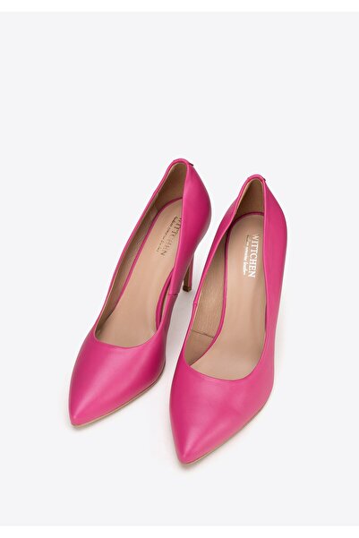 Wittchen Stiletto clasic fuchsia din piele pentru femei