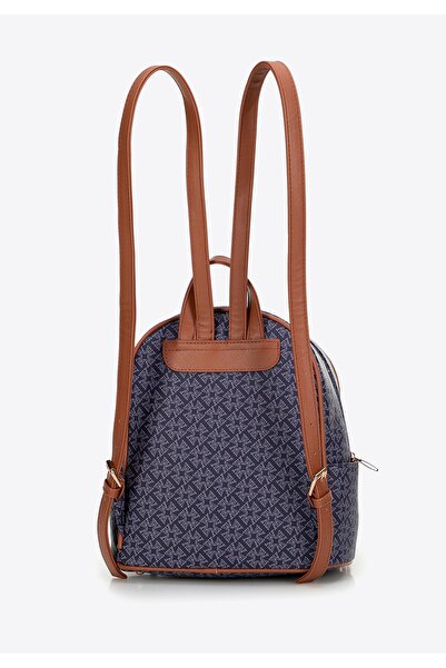 Wittchen Rucsac de damă cu piele și ciucuri bleumarin bleumarin - piele