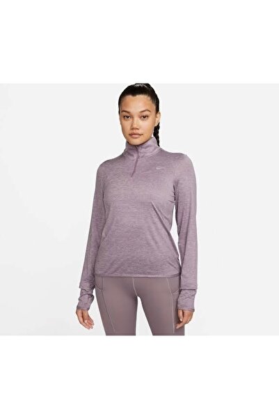 Nike Dri-Fit Swift Uv Quarter-Zip Women's Running Top Fb4316-536