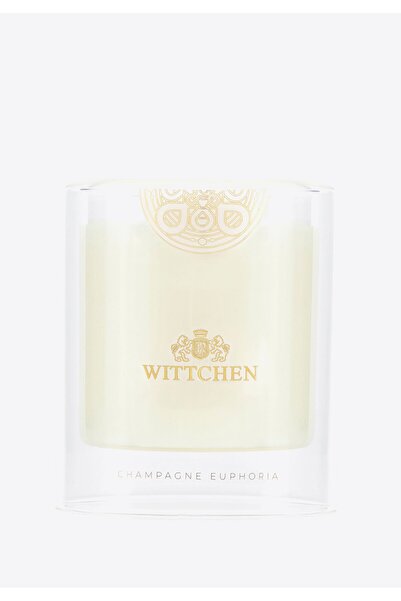 Wittchen Men's Soy Candle with Cotton Wick Small Champagne Euphoria White Pol...