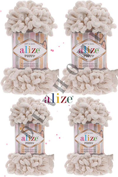 devhome Alize Puffy Hand Knitting Yarns Panduf Blanket Yarn Scarf Cardigan Mat Yarn 9 Meters 100 Grams 6 Pcs